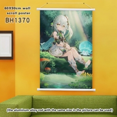 3 Styles (60X90CM) Genshin Impact Cosplay Wall Scroll Anime Wallscroll