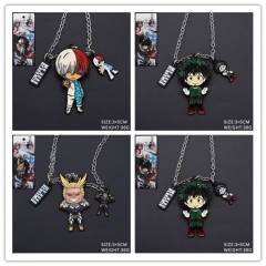 3 Styles My Hero Academia Cartoon Action Anime Alloy Necklace