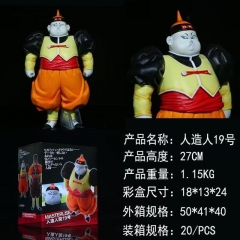 七龙珠 人造人19号 盒装手办 高27cm 重1.15kg一箱20个