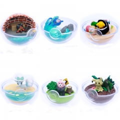 6pcs/set 6CM Pokemon 10 Generation Anime PVC Figure