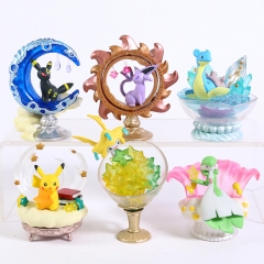 6PCS/SET 10CM Pokemon Anime Figures