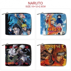 火影忍者   彩色拉链短款钱包