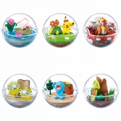 6pcs/set Pokemon 7 Generation Anime PVC Figure