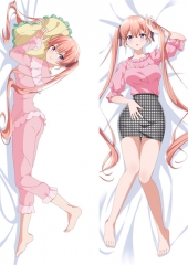 (50*150CM) A Couple of Cuckoos Soft Bolster Body Anime Long Pillow