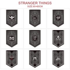9 Styles 90x60CM Stranger Things Anime Decoration Flag