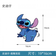 卡通可爱星际宝贝史迪仔贴车贴汽车车身划痕贴电动摩托车装饰贴纸