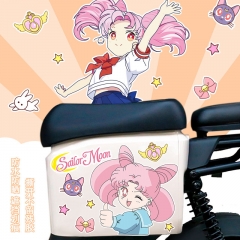 美少女战士电动车身贴纸雅迪q6m6爱玛露娜小牛卡通装饰贴纸行李箱