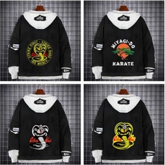 12 Styles Cobra Kai: The Karate Kid Saga Continues Anime Hoodie