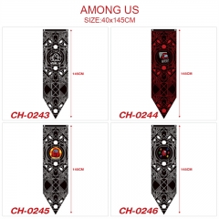 7 Styles 40*145CM Among us Decoration Anime Flag