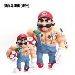 肌肉马里奥手办路易吉潮玩手办