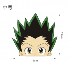 全职猎人 二次元日本动漫车身车贴创意汽车装饰贴纸电动汽车车窗后车窗贴纸