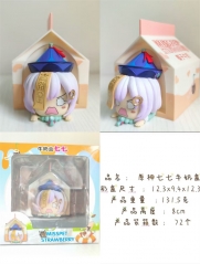 Q版原神创意牛奶盒七七手办 彩盒尺寸 12.3x9.4x12.3 产品重量 131.5克 产品高度 8cm 产品​装箱数 72个
