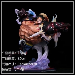 海贼王 MAX 弹跳人四档 路飞 盒装手办 高约26cm 一箱8个