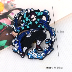 2 Styles Demon Slayer: Kimetsu no Yaiba Cartoon Badge Anime Alloy Brooch Pin