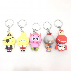 5 Styles SpongeBob SquarePants Anime Keychain