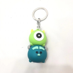 3 Styles Monsters University Anime Keychain