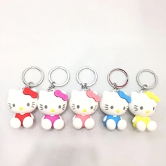 6 Styles Hello Kitty Anime Keychain