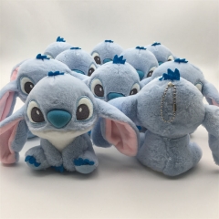13CM 10PCS/SET Lilo & Stitch Cosplay Cartoon Character Anime Plush Toy Pendant