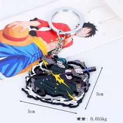 3 Styles One Piece Anime Alloy Keychain