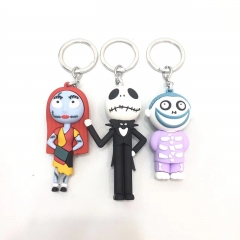 3 Styles The Nightmare Before Christmas Anime Keychain