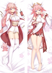 (50*150CM) 5 Styles Genshin Impact Soft Bolster Body Anime Long Pillow