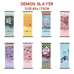 60*170CM 8 Styles Demon Slayer: Kimetsu no Yaiba Wallscrolls Anime Wall Scroll
