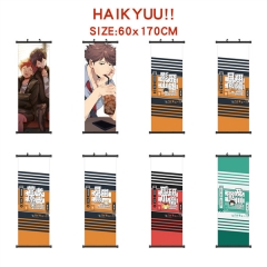60*170CM 8 Styles Haikyuu Wallscrolls Anime Wall Scroll
