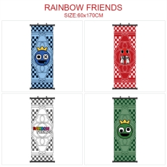 60*170CM 4 Styles Rainbow friends Wallscrolls Anime Wall Scroll