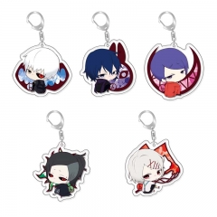 10 Styles Tokyo Ghoul Cartoon Acrylic Anime Keychain
