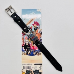 2 Styles One Piece Cosplay Cartoon Anime Bracelet Bangle Wristband