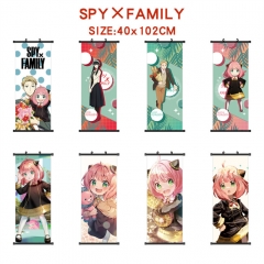 40*102CM 8 Styles SPY×FAMILY Wallscrolls Anime Wall Scroll