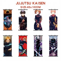 40*102CM 5 Styles Jujutsu Kaisen Anime Wall Scroll
