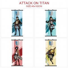 40*102CM 4 Styles Attack on Titan/Shingeki No Kyojin Wallscrolls Anime Wall Scroll