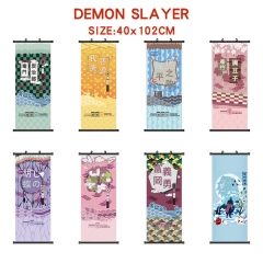 40*102CM 8 Styles Demon Slayer: Kimetsu no Yaiba Wallscrolls Anime Wall Scroll