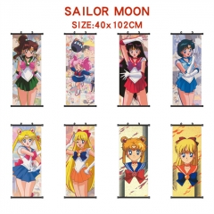 40*102CM 11 Styles Pretty Soldier Sailor Moon Wallscrolls Anime Wall Scroll