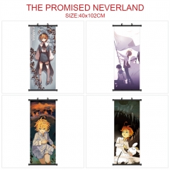 40*102CM 5 Styles The Promised Neverland Anime Wall Scroll