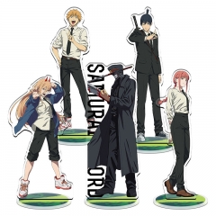 5 Styles 21CM Chainsaw Man Acrylic Anime Standing Plates