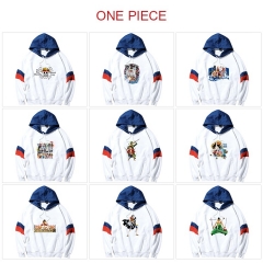 9 Styles One Piece Cartoon Anime Hoodie