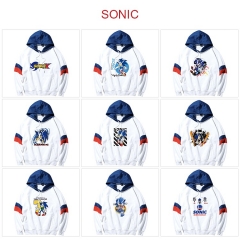 9 Styles Sonic The Hedgehog Cartoon Anime Hoodie