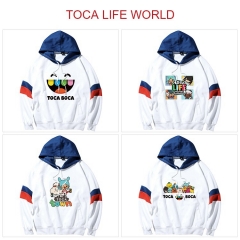 6 Styles Toca Life World Cartoon Anime Hoodie