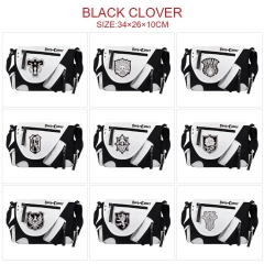 10 Styles Black Clover PU Anime Shoulder Bag