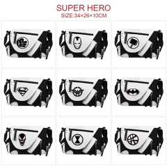 13 Styles Marvel Iron Man Batman PU Anime Shoulder Bag