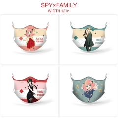 6 Styles SPY×FAMILY Color Printing Anime Mask