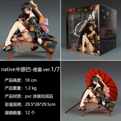 native 中原巴 夜宴 性感美女 盒装手办 高18cm 一箱12个