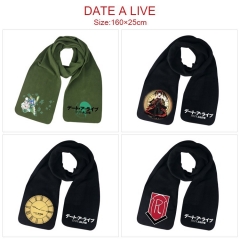 5 Styles Date A Live Cartoon Anime Scarf