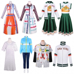 15 Styles Stranger Things Cartoon Cosplay Anime Costume Set