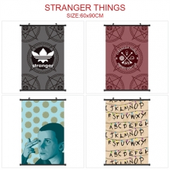 60*90CM 4 Styles Stranger Things Anime Wall Scroll