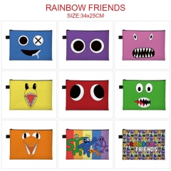 14 Styles ROBLOX Rainbow Friends Cosplay Cartoon Anime A4 File Pocket Bag