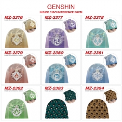 13 Styles Genshin Impact Cosplay Cartoon Thick For Winter Hat Warm Decoration Anime Hat
