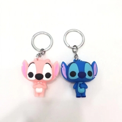 2 Styles Lilo & Stitch Anime Figure Keychain